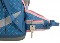 schoolmood 'Mila' - Pferd - Champion Maxx Pro Schulranzen-Set 7-tlg. 1.165g 22l blau/rosa