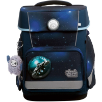 schoolmood 'Moritz' - Weltall - Champion Maxx Pro Schulranzen-Set 7-tlg. 1.165g 22l blau