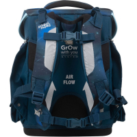 schoolmood 'Moritz' - Weltall - Champion Maxx Pro Schulranzen-Set 7-tlg. 1.165g 22l blau