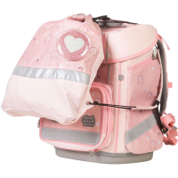 schoolmood 'Rainbow' - Regenbogen - Champion Maxx Pro Schulranzen-Set 7-tlg. 1.165g 22l apricot