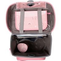 schoolmood 'Rainbow' - Regenbogen - Champion Maxx Pro Schulranzen-Set 7-tlg. 1.165g 22l apricot