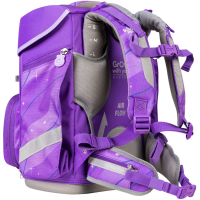 schoolmood 'Marie' - Pegasus - Champion Maxx Pro Schulranzen-Set 7-tlg. 1.165g 22l lila