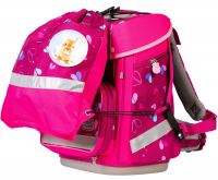 schoolmood 'Klara' - Häschen - Champion Maxx Pro Schulranzen-Set 7-tlg. 1.165g 22l pink