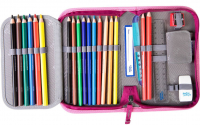 schoolmood 'Klara' - Häschen - Champion Maxx Pro Schulranzen-Set 7-tlg. 1.165g 22l pink