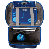 schoolmood 'Jonas' - Fußball Champion Maxx Pro Schulranzen-Set 7-tlg. 1.165g 22l blau
