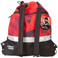 schoolmood 'Kai' - Ninja - Champion Maxx Pro Schulranzen-Set 7-tlg. 1.165g 22l rot/schwarz