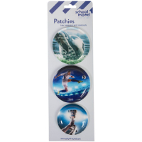 schoolmood 'Fußball' 3er Patchy-Set 