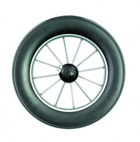 Andersen 'Flüsterrad' Metalll-Speichen Wechselrad für Marktroller 25cm 10mm schwarz