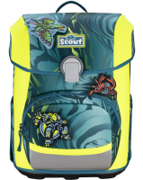 Scout 'Neo Set' Schulranzenset 4tlg. 'Action' 21,5l 1,2kg grün/ schwarz