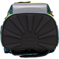 Scout 'Neo Set' Schulranzenset 4tlg. 'Action' 21,5l 1,2kg grün/ schwarz