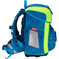 Scout 'Neo Set' Schulranzenset 4tlg. superflash Deep Sea 21,5l 1,2kg grün