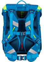 Scout 'Neo Set' Schulranzenset 4tlg. superflash Deep Sea 21,5l 1,2kg grün