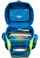 Scout 'Neo Set' Schulranzenset 4tlg. superflash Deep Sea 21,5l 1,2kg grün