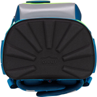 Scout 'Neo Set' Schulranzenset 4tlg. superflash Deep Sea 21,5l 1,2kg grün