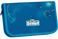 Scout 'Neo Set' Schulranzenset 4tlg. superflash Deep Sea 21,5l 1,2kg grün