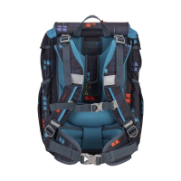 DerDieDas 'Ergo Flex' Schulranzenset 5tlg.800g Ninja Fighter