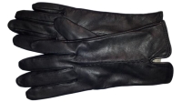 Prato 'Susan' Handschuhe Größe 8,5 Lammnappaleder gefüttert schwarz 