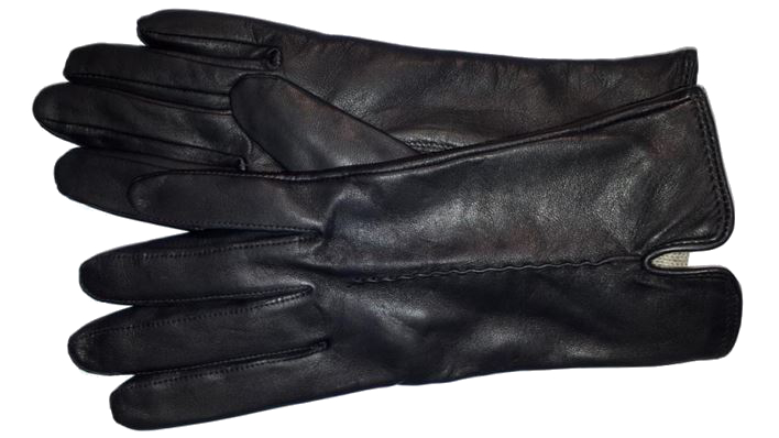 Prato 'Susan' Handschuhe Größe 8,5 Lammnappaleder gefüttert schwarz 