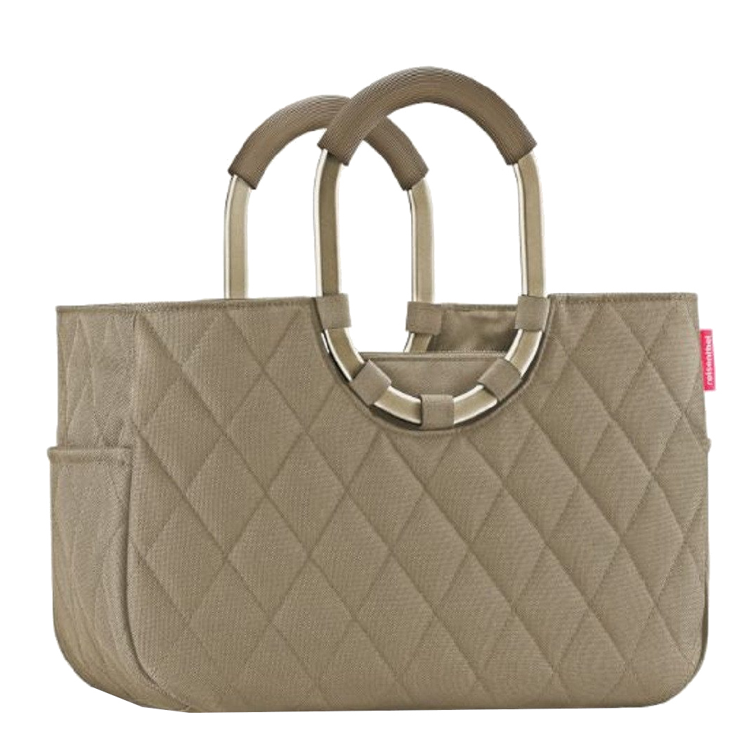 Reisenthel  'loopshopper M frame' mit Alugriffen und Organizer rhombus olive
