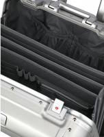Travelite 'Next' Businesswheeler 44cm 4,5kg ca. 32l Aluminium silber