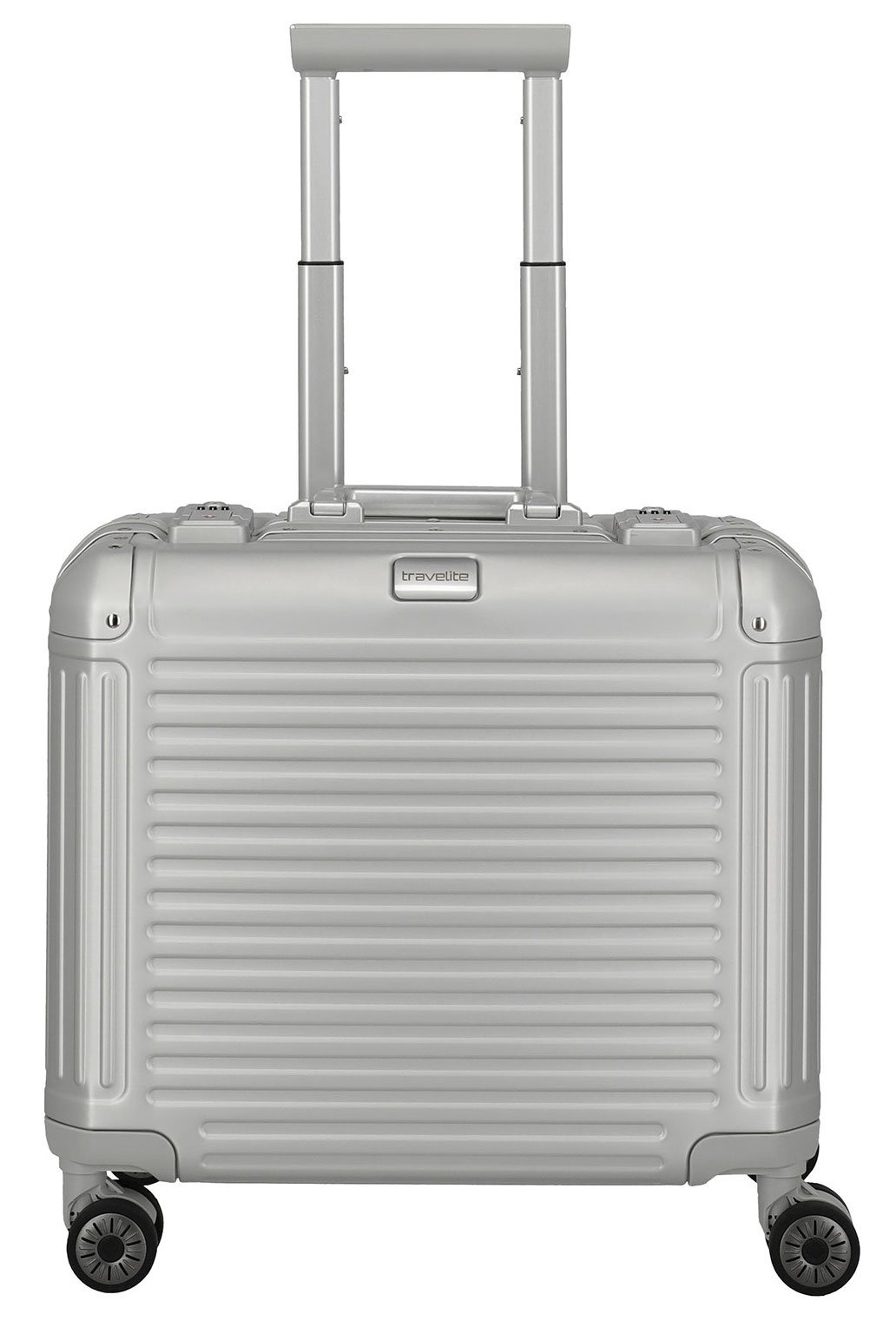 Travelite 'Next' Businesswheeler 44cm 4,5kg ca. 32l Aluminium silber