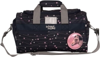 schoolmood 'Pony' Ella Sporttasche schwarz/rosa