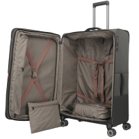 Travelite 'Crosslite' 4-Rad Trolley XL 81cm 4kg erw. 118/133l oliv