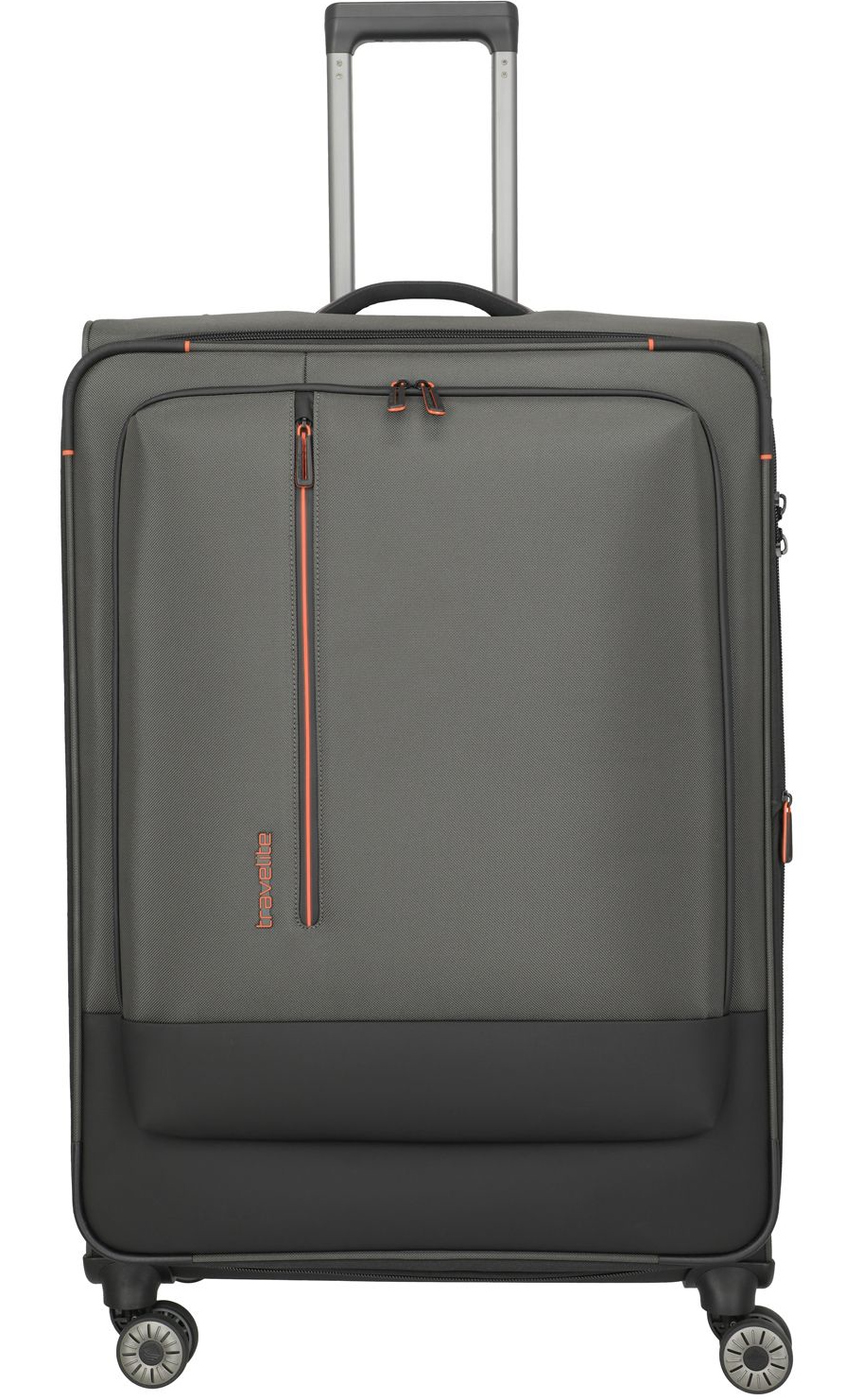 Travelite 'Crosslite' 4-Rad Trolley XL 81cm 4kg erw. 118/133l oliv