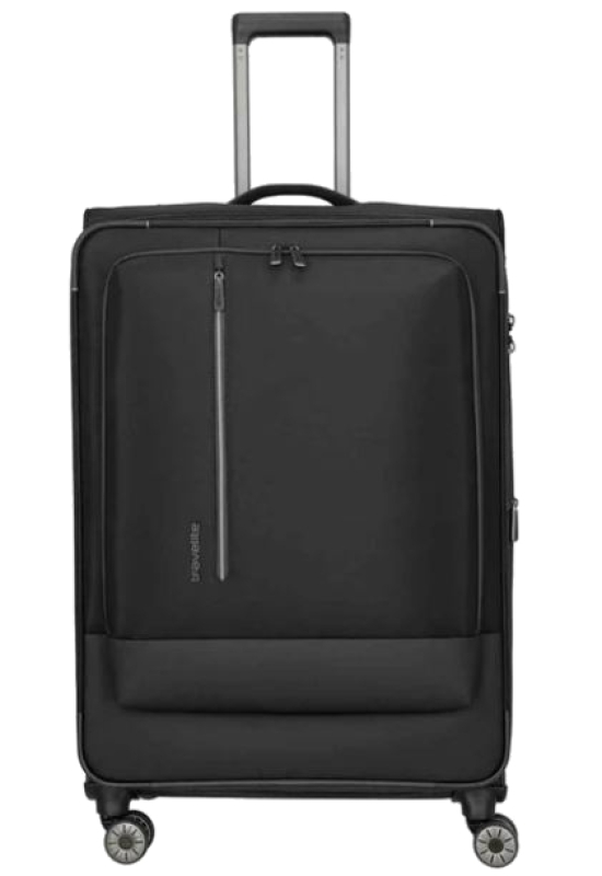 Travelite 'Crosslite 5.0' 4-Rad Trolley XL 81cm 4,0kg erw. 118-133l schwarz