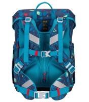 Scout 'Neo Set ' Exklusiv Schulranzenset 4tlg. LED white unicorn 21,5 l, 1250 g 