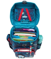 Scout 'Neo Set ' Exklusiv Schulranzenset 4tlg. LED white unicorn 21,5 l, 1250 g 