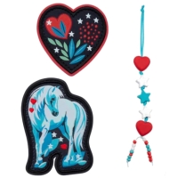 Scout 'Neo Set ' Exklusiv Schulranzenset 4tlg. LED white unicorn 21,5 l, 1250 g 