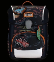 Scout 'Neo Set Exklusiv' Schulranzenset 5tlg. 21,5l 1,2kg Safety Light Flames