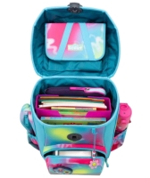 Scout 'Neo Set Exklusiv' Schulranzenset 5tlg. 21,5l 1,2kg Safety Light Happy Rainbow