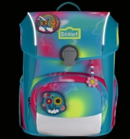 Scout 'Neo Set Exklusiv' Schulranzenset 5tlg. 21,5l 1,2kg Safety Light Happy Rainbow
