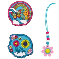 Scout 'Neo Set Exklusiv' Schulranzenset 5tlg. 21,5l 1,2kg Safety Light Happy Rainbow