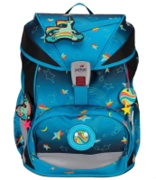 DerDieDas 'Ergo Flex Exclusiv LED' Schulranzenset 7tlg.800g 22l Rainbow Star