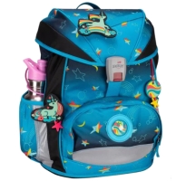 DerDieDas 'Ergo Flex Exclusiv LED' Schulranzenset 7tlg.800g 22l Rainbow Star