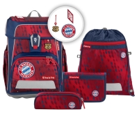 Step by Step FC Bayern 'Mia san Mia' Cloud Schulrucksack-Set mit Easy Belt Hüftgurt 5tlg. 990g