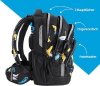 Coocazoo 'Mate' Schulrucksack 1,250kg 30l Crazy Artnight