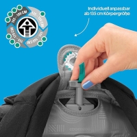 Coocazoo 'Mate' Schulrucksack 1,250kg 30l Crazy Artnight