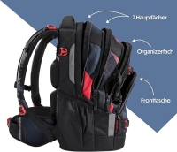 Coocazoo 'Mate' Schulrucksack + Penzil Case 1,25kg 30l FC Bayern, Stern des Südens
