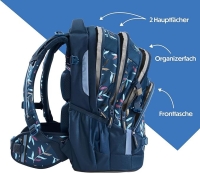 Coocazoo 'Mate' Schulrucksack 1,250kg 30l , Boho Glam