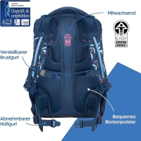 Coocazoo 'Mate' Schulrucksack 1,250kg 30l , Boho Glam