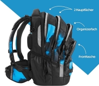Coocazoo 'Mate' Schulrucksack 1,250kg 30l , Mystic Clouds
