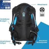 Coocazoo 'Mate' Schulrucksack 1,250kg 30l , Mystic Clouds