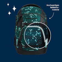 Coocazoo 'Mate' Schulrucksack 1,250kg 30l Pixel Blox