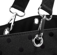 Reisenthel 'Shopper XL' Einkaufstasche groß 35l glossy dots black