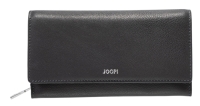 Joop 'Lantea europa' Damenlangbörse RFID echt Ziegenleder dunkelgrau