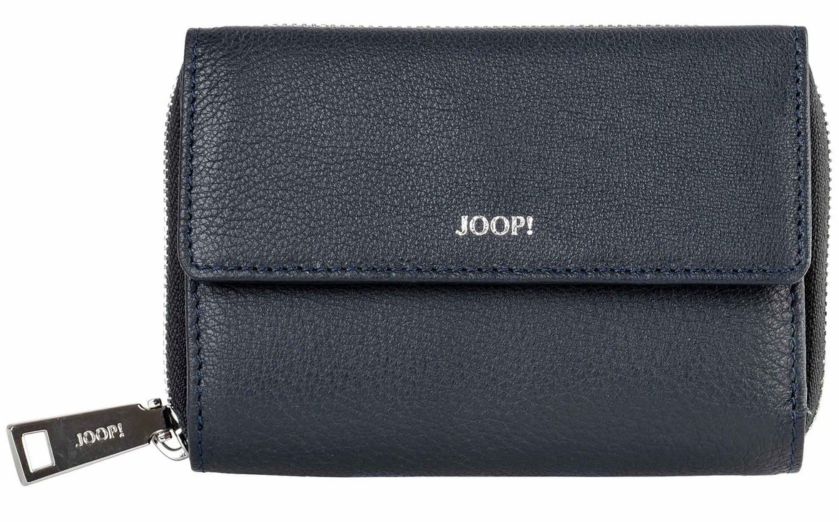 Joop 'Lantea' Damenbörse RFID echt Ziegenleder dunkelblau